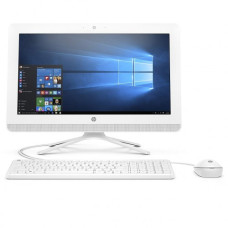 HP AIO 20-C405D 7th Gen Intel Core i3 White All in One PC